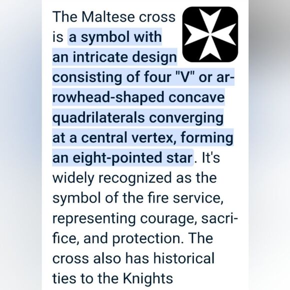 Sterling Silver 925 Maltese Cross  Blue Enamel Bracelet Vintage - Picture 11 of 14